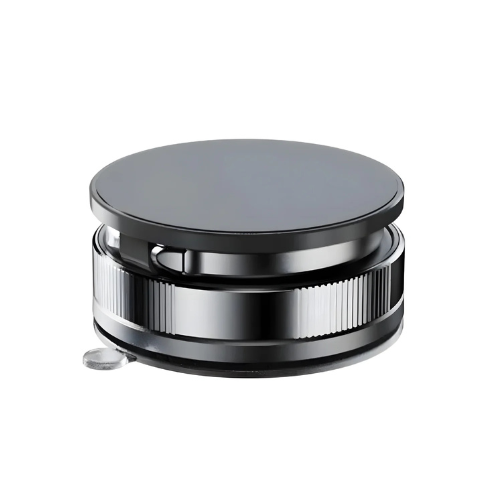 Magnetic Phone Holder (Upgraded 360° Vacuum Suction) Metal Arm Foldable for Car Dashborad & Windsheild/Gym/Mirror/Shower